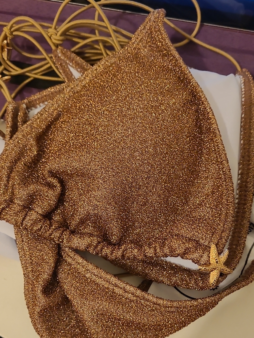 Sparkly baithing suit